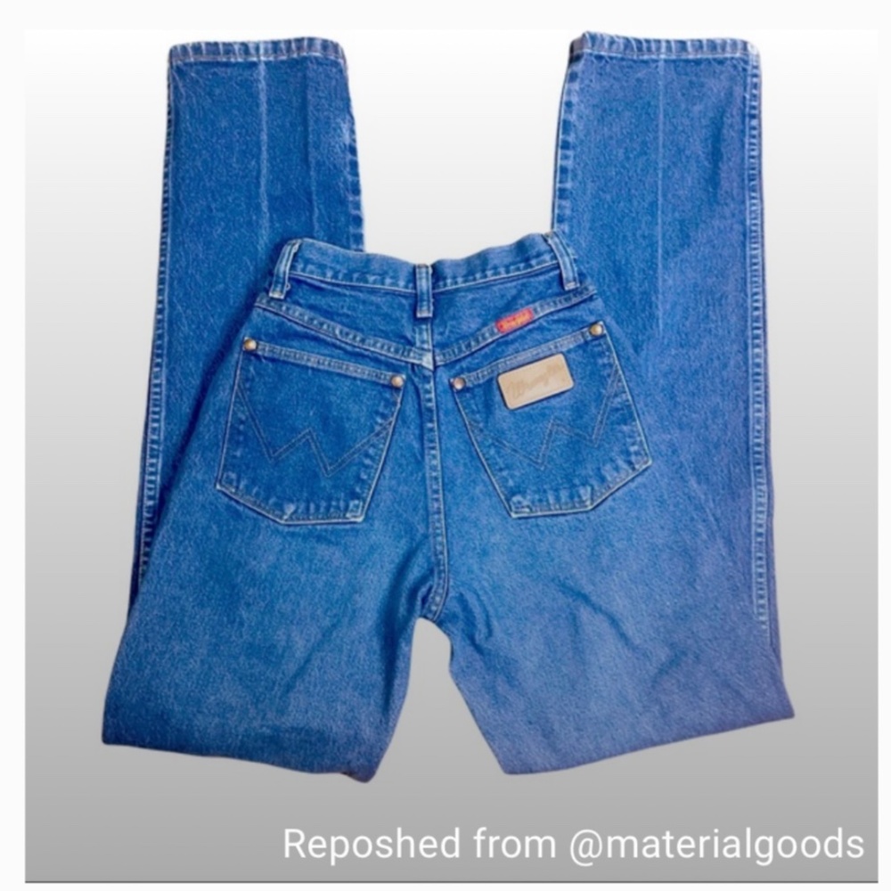 Rare Vintage 90s  Wranglers USA 12MWZG High Waisted Cowboy Cut Jeans❤️